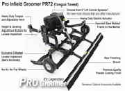 PR72 Pro Infield Groomer Tongue Towed Callout Thumb